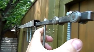 Самодельная направляющяя для откатных ворот своими руками и ворота в теории Дачный мастер