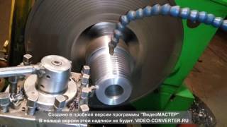 Нарезка конической замковой резьбы СП167х12