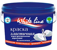 Акриловая эластичная краска для отделки резиновых изделий