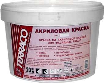 Акриловая смесь – возможно, самая лучшая краска для фасадов.