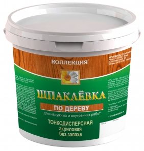Шпаклевка по дереву