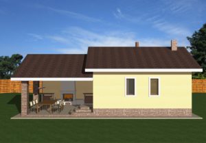 «Проекты бань из пеноблоков: примеры, виды и особенности» фото - proekt penoblok 4 300x209