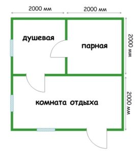 «Проекты бань из пеноблоков: примеры, виды и особенности» фото - proekt penoblok 5 275x300