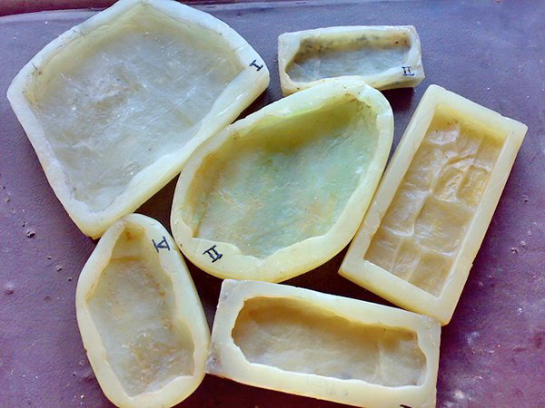 как сделать форму для гипсовой плитки фото