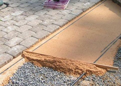 Укалкда тротуарной плитки