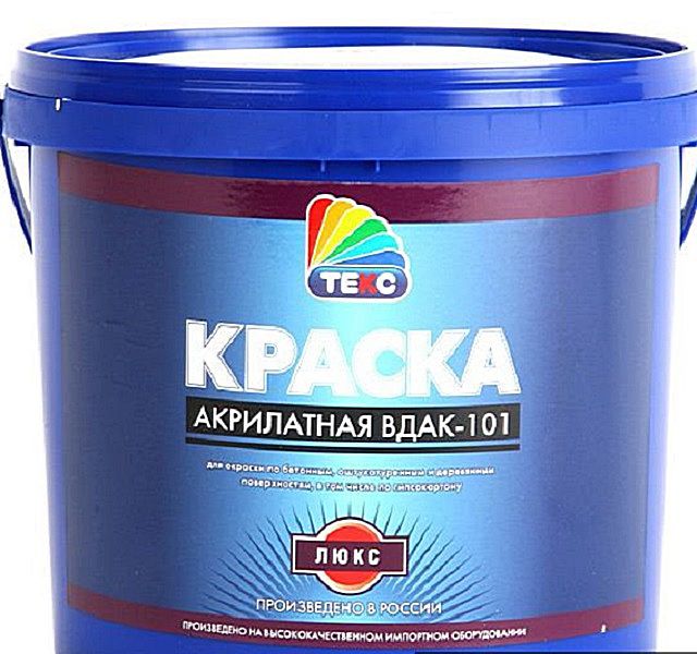 Акрилатная потолочная краска