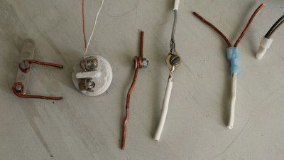 Варианты стыковки проводов