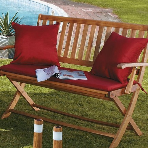 Мягкая скамейка садовая фото Мягкая скамейка садовая фото