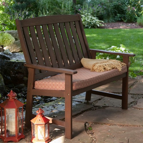 Мягкая скамейка садовая фото Мягкая скамейка садовая фото