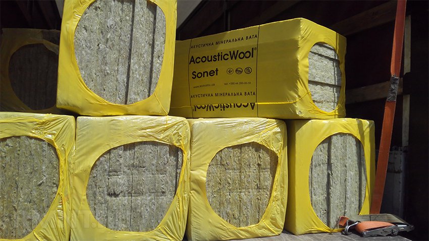 Акустическая минеральная вата AcousticWool