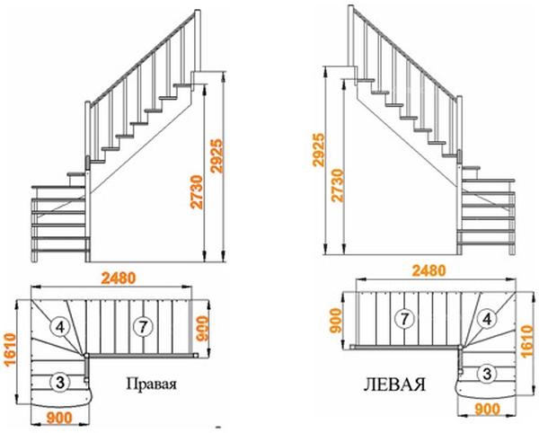 идеи использования пространства под лестницей 