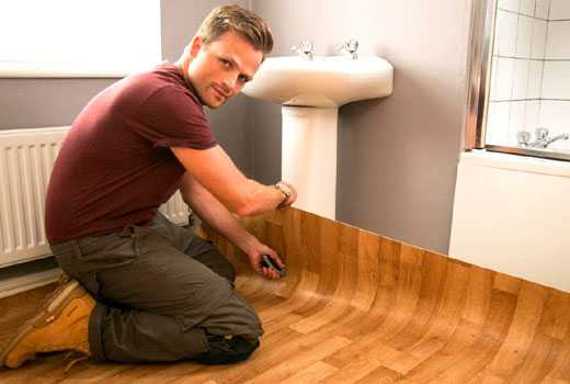 Что положить под линолеум на неровный деревянный пол Что положить под линолеум на неровный деревянный пол