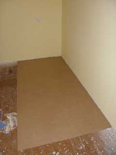 Как стелить двп на деревянный пол