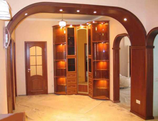 Полуарки фото межкомнатные