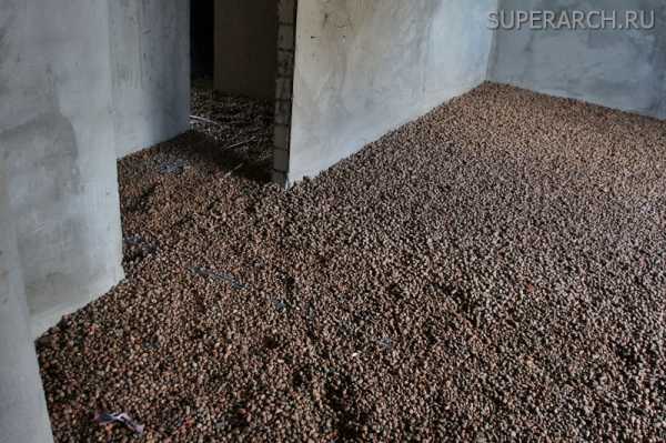 Полы из керамзита